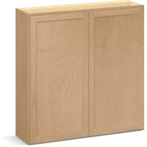 RELIABILT Parkstone II Wall Cabinet, Wheat Stained, 42" W, 2 Doors, Fully Assembled - 641526 | Lowe's Pro Supply